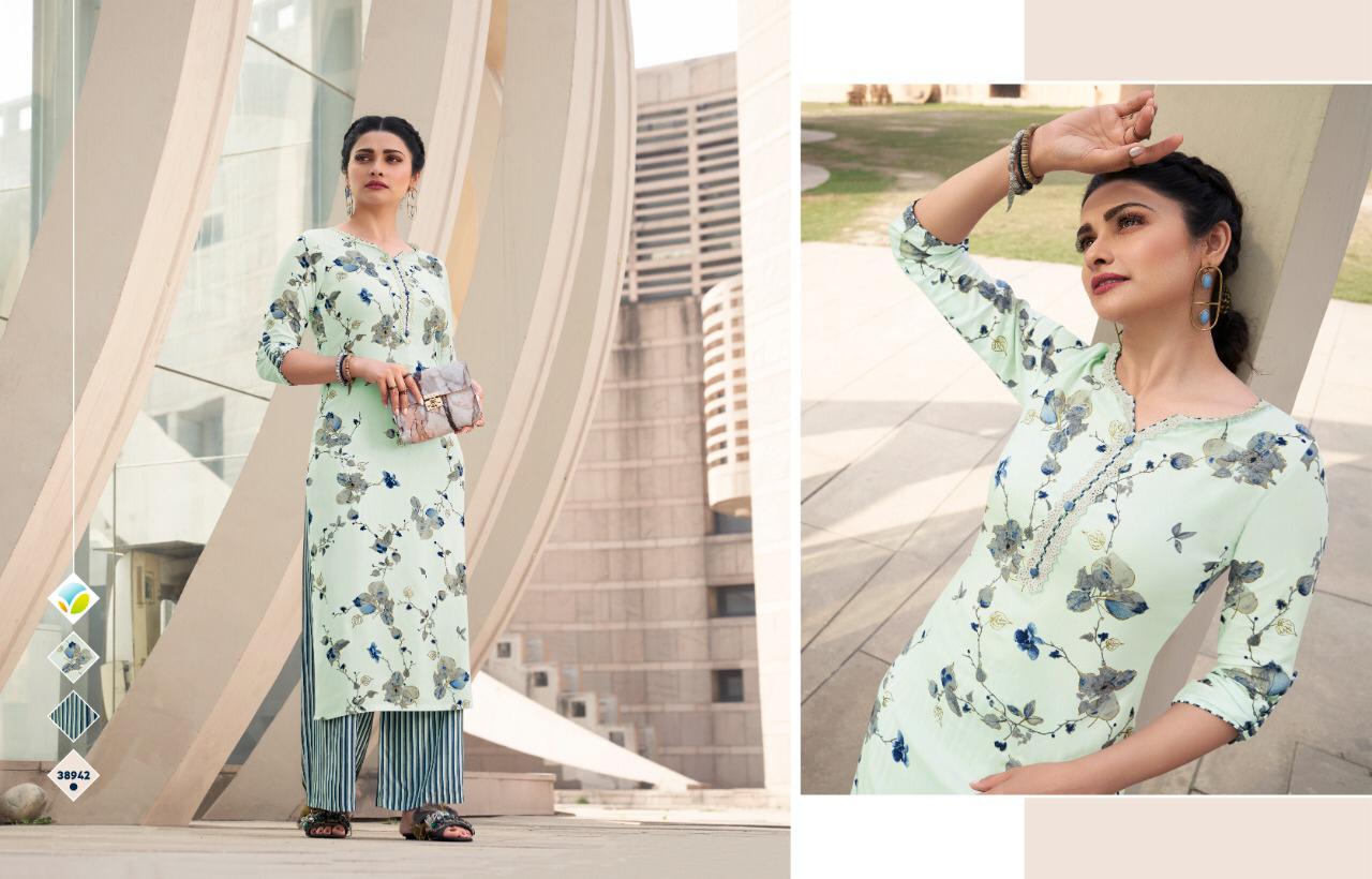 Vinay Tumbaa Polo 7 Latest Fancy Designer Exclusive Fancy Kurti With Bottom Collection